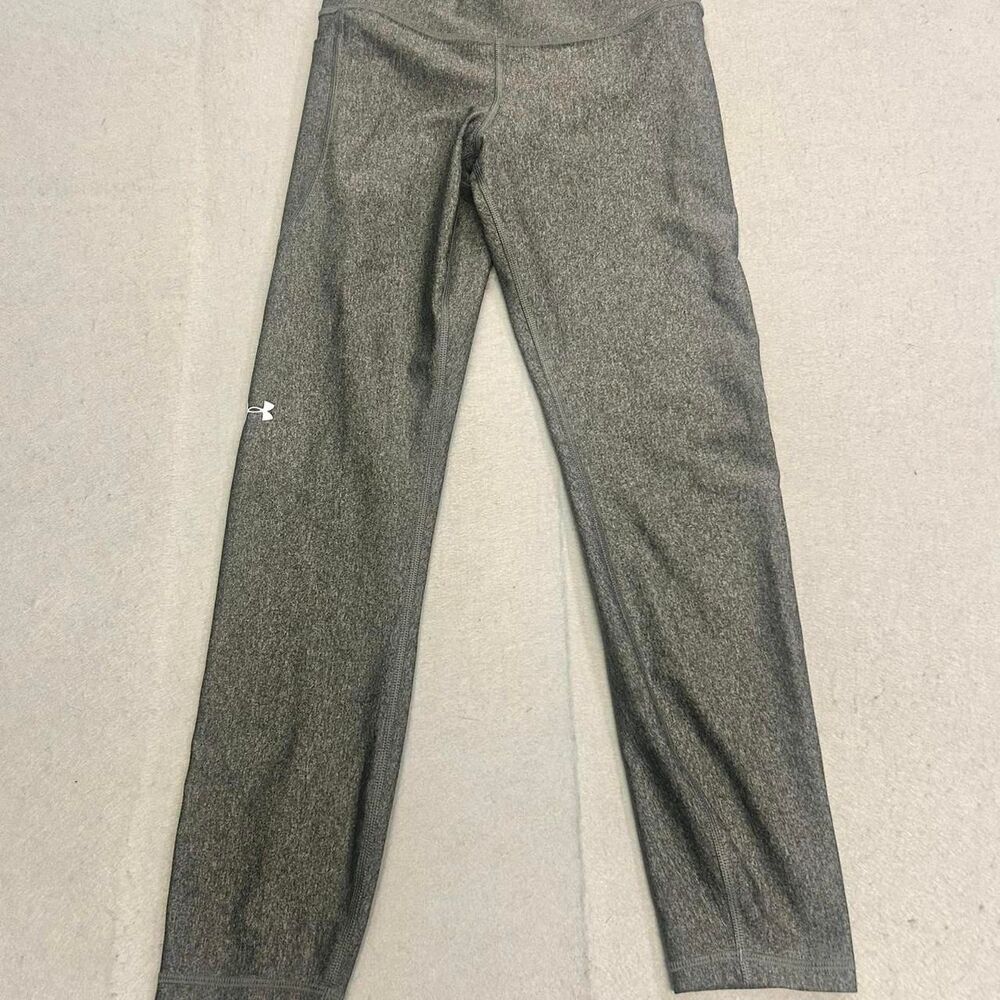 Under-armour Women's Grey and Black Leggings